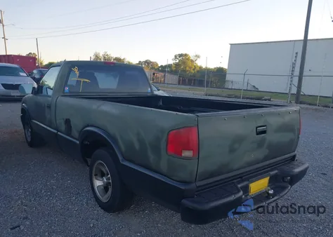 1999 Chevrolet S-10 Ls из США, поврежденный, VIN 1GCCS14W2X8117697